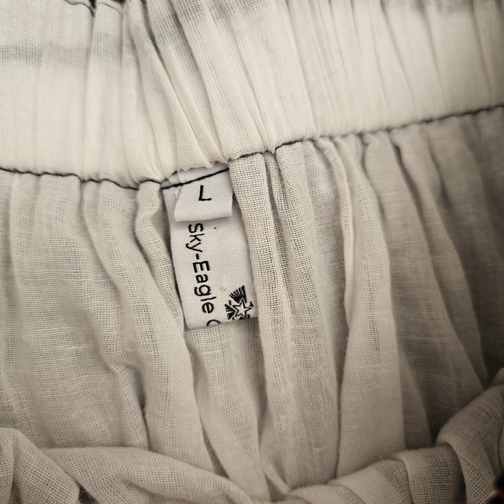 Sky Eagle Collection Native American Long Midi Pleated Skirt New Native L - Picture 5 of 9